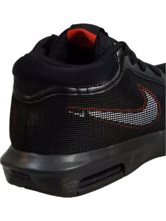 LeBron Witness 8 High Basketball Shoes Black / University Red / White