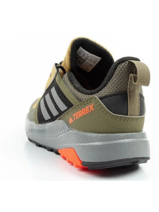 Kids Hiking Shoes Terrex Pulse Olive / Grey Three / Pulse Lilac