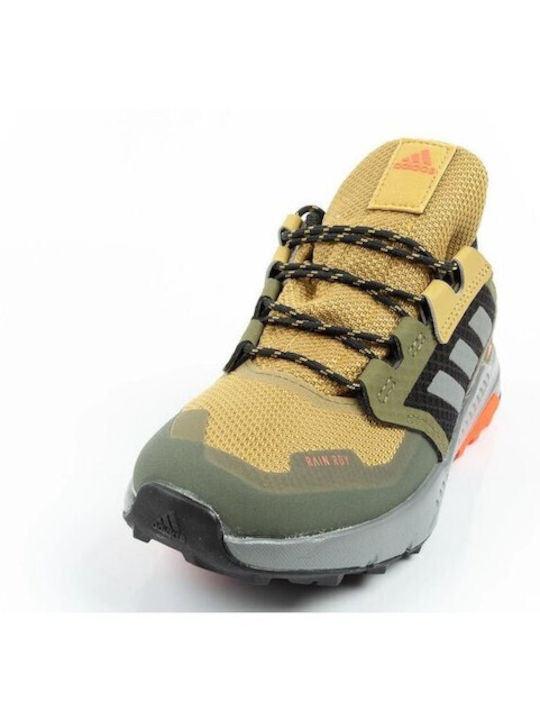 Kids Hiking Shoes Terrex Pulse Olive / Grey Three / Pulse Lilac