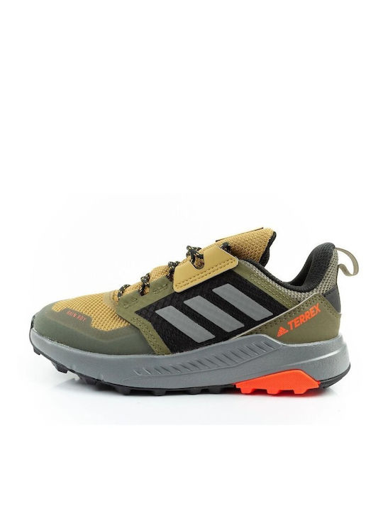 Kids Hiking Shoes Terrex Pulse Olive / Grey Three / Pulse Lilac
