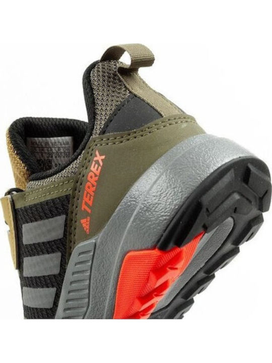 Kids Hiking Shoes Terrex Pulse Olive / Grey Three / Pulse Lilac