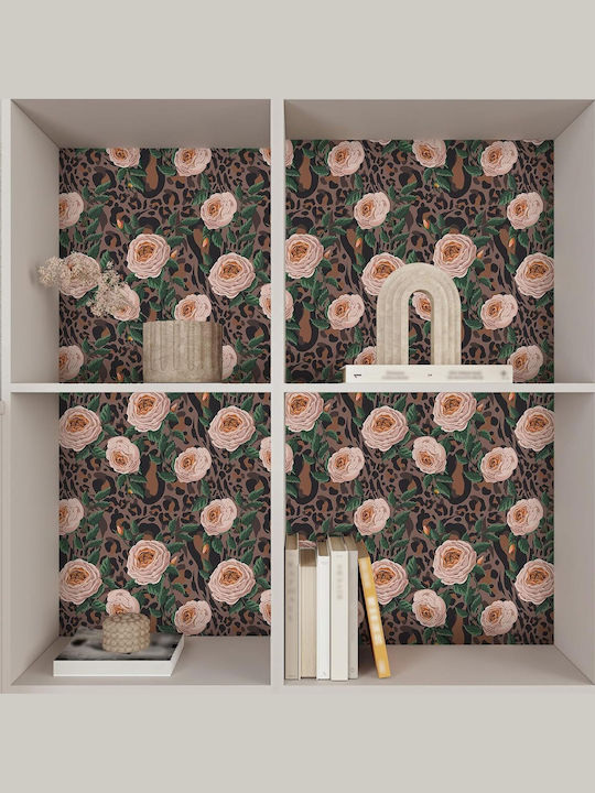 Selbstklebende Tapete Vinyl Rosa 300x61cm