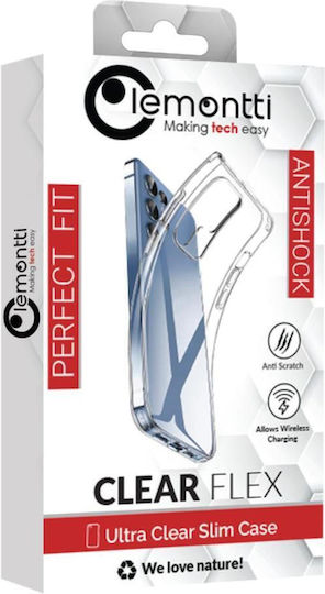 Lemontti Silicone Case Samsung Galaxy S24 Fe Transparent
