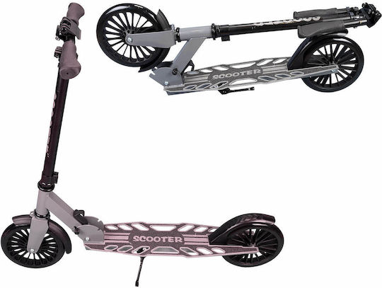 Action One Kinderroller Klappbar 2-Rad Schwarz