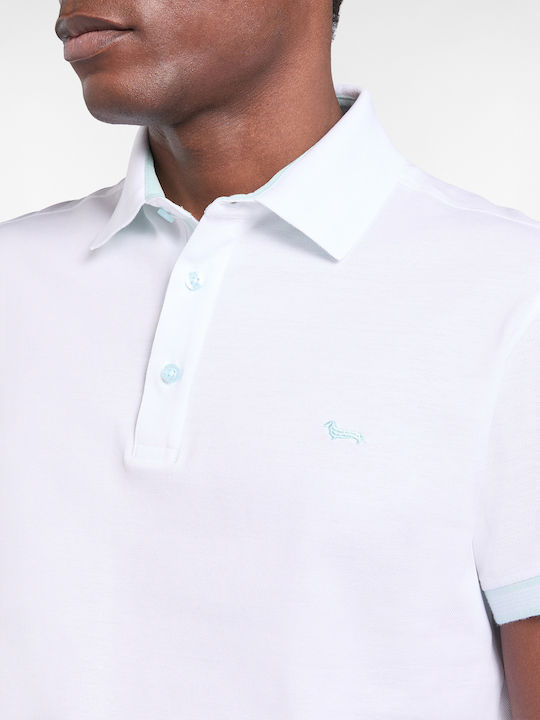 Polo Bluza Tricou Cu Mânecă Scurtă Alb