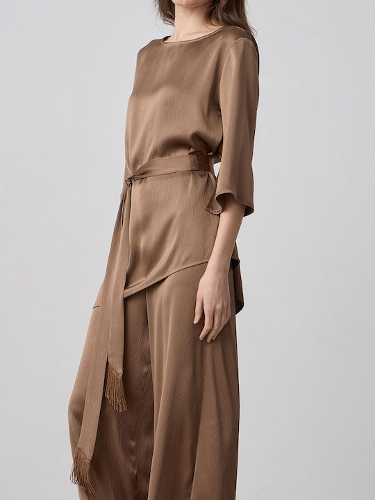 Women's Blouse Beige