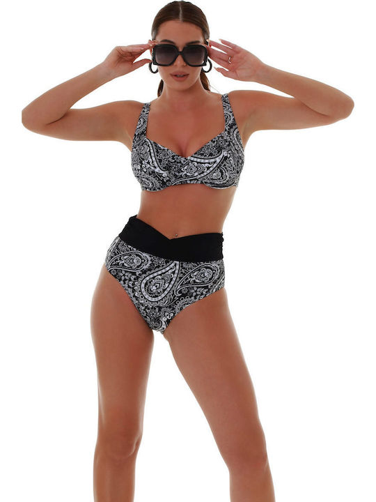 Bikini Σουτιέν E Cup Μαύρο