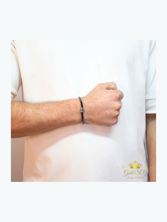 Chrysostomos Men's Macrame Bracelet