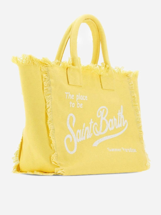 MC2 Beach Bag From Yellow Canvas