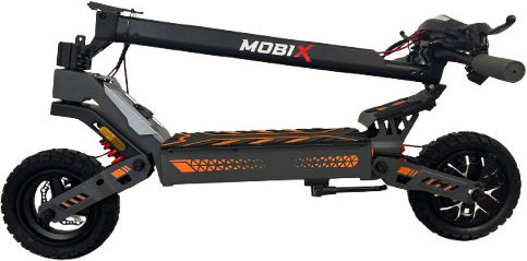 Mobix F1 Electric Scooter with 25km/h Max Speed and 45km Range in Black Colour
