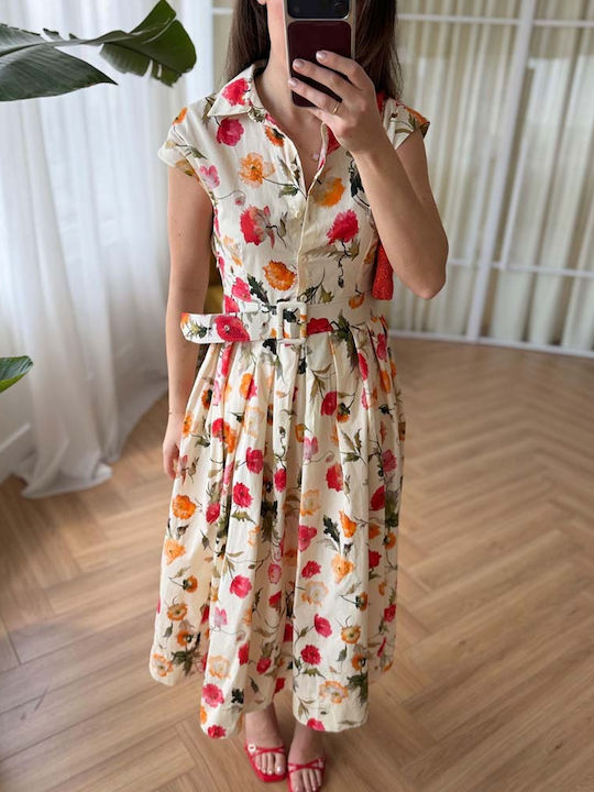 Midi Φόρεμα Floral