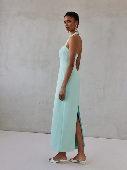 Maxi Dress for Wedding - Christening Pistachio