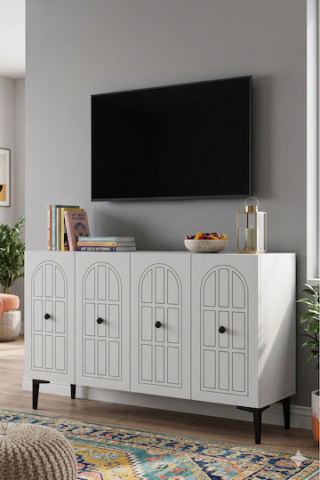 Буфет Дървен Многофункционален 120x32x75см