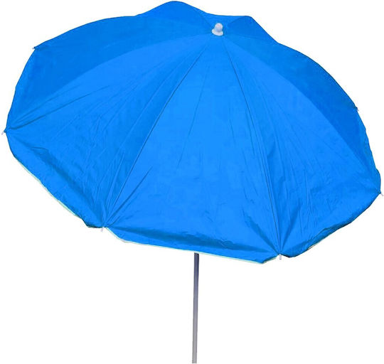 Campus Folding Beach Umbrella Diameter 2m Blue