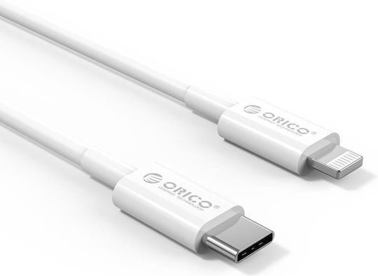 Orico Cl01-10 Usb Cable Type-c To Lightning 1m White