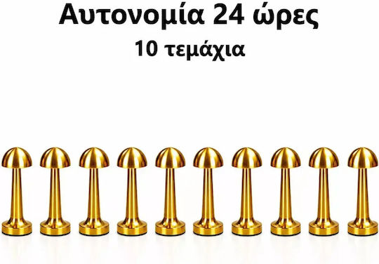 Διακοσμητικό Φωτιστικό LED Θερμό Λευκό 3000K 10τμχ