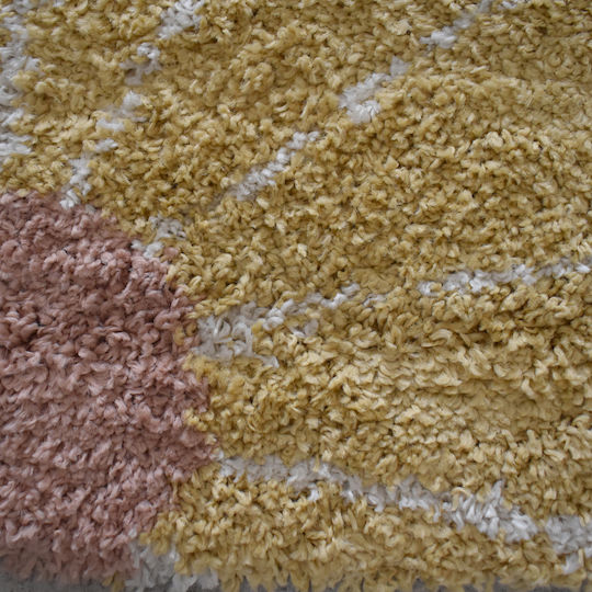 Shaggy Noelia Rug Rectangular Pink/Multi 120x170cm