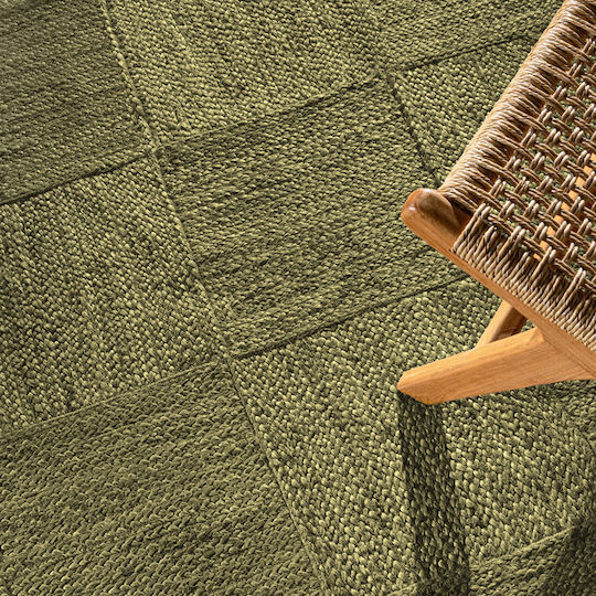 Guy Laroche Galleria Wohnzimmer Teppiche Rechteckig Sommer aus Jute Olive 60x200cm