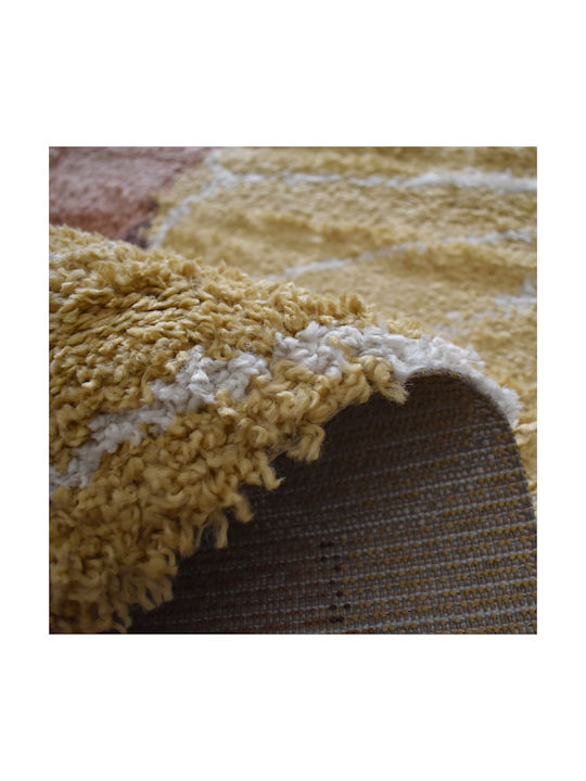 Shaggy Noelia Rug Rectangular Pink/Multi 120x170cm