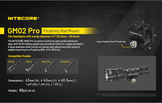 NiteCore GM02 PRO Mounting Base