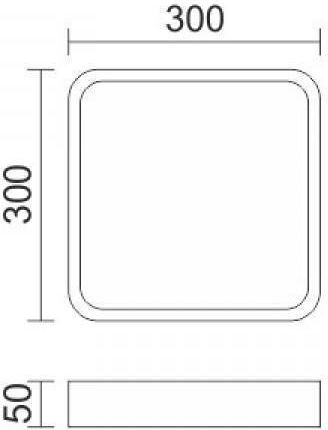 Spot Light Outdoor LED Panel 21W with Warm White Light 3000K