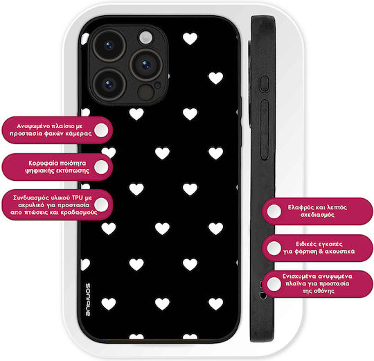 Sonique Heart Series Handyhülle Oppo A57 4G Oppo A57s Schwarz 02