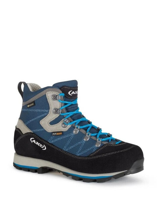 Aku Trekker Wide Ghete De Drumeție Impermeabile Pentru Femei Cu Membrană Gore-Tex Bleumarin