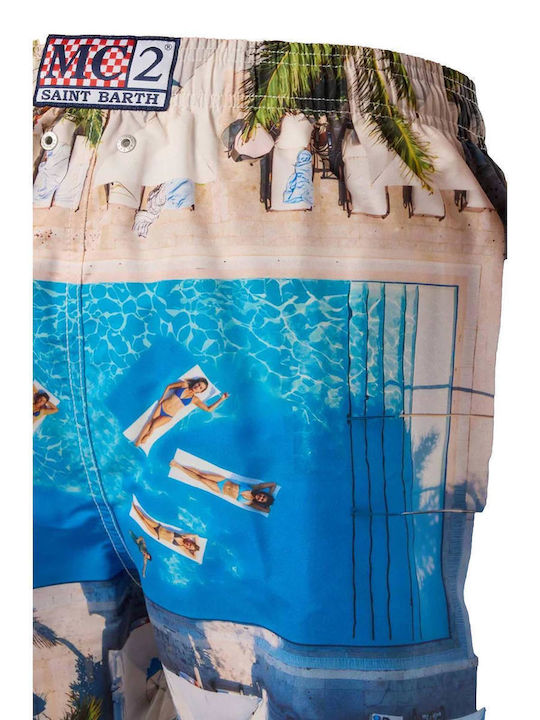 Gustavia Men's Swimwear Shorts Multicolour With Patterns