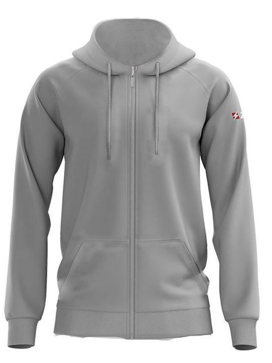 Sweatshirts Für Herren Zakee Mit Kapuze Grau