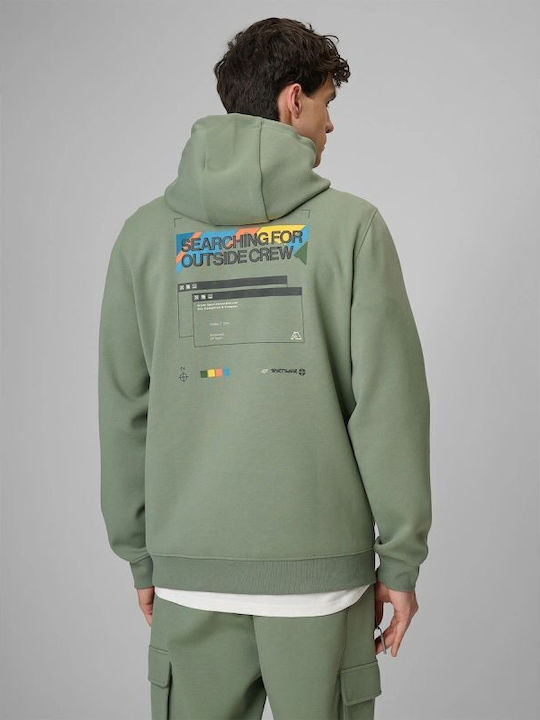 Sweatshirt mit Kapuze Grün