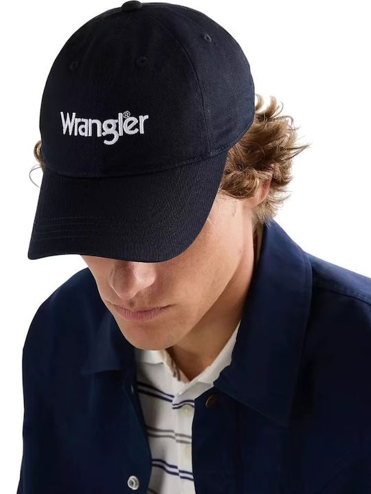 Wrangler Herren Logo Kappen Marineblau