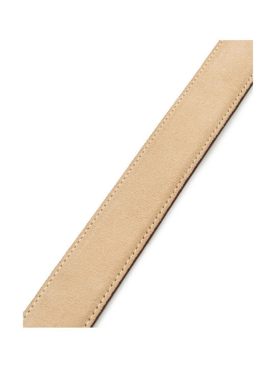 Men's Belt Beige