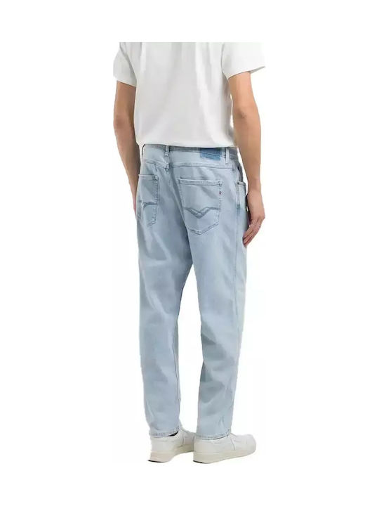 Replay Sandot Men's Jeans Pants Elastic Light Blue