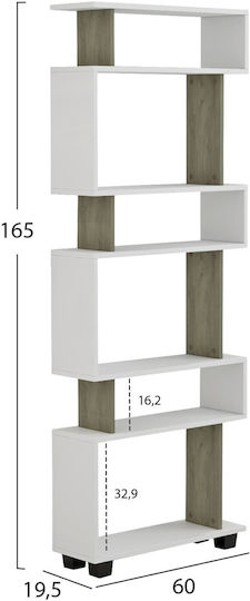 Βιβλιοθήκη 60x19.5x165εκ. Βιβλιοθήκη 60x19.5x165εκ.