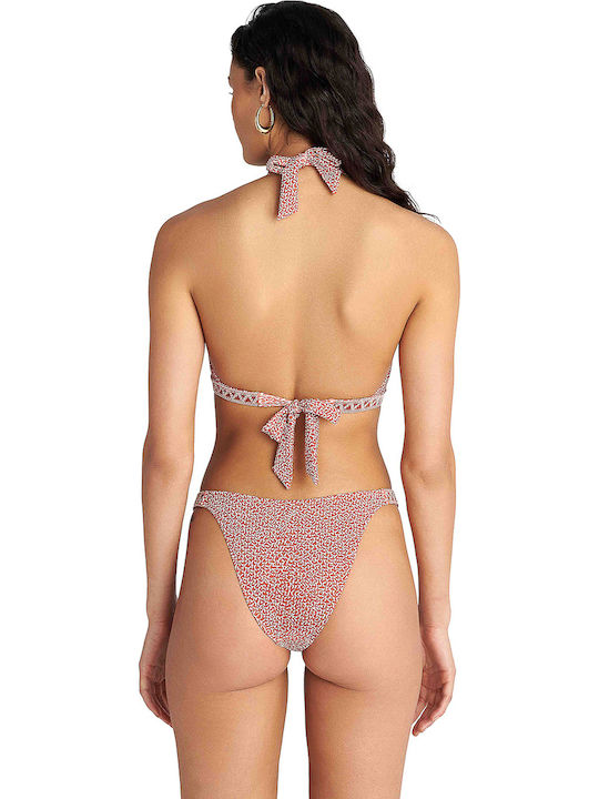 Bikini Τριγωνάκι C Cup με Ενίσχυση Μπρονζέ
