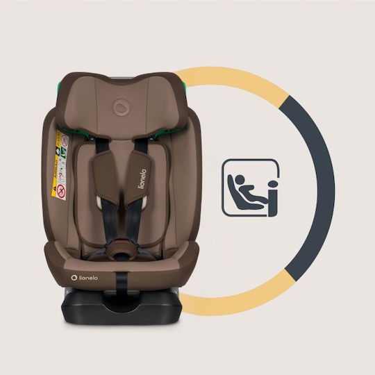 Lionelo Aart Car Seat i-Size with Isofix Beige Chocolate