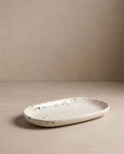 Egg Back Home Dekorative Tablett Keramik Oval 18x9,5x2cm 6 Stück Egg Back Home Dekorative Tablett Keramik Oval 18x9,5x2cm 6 Stück