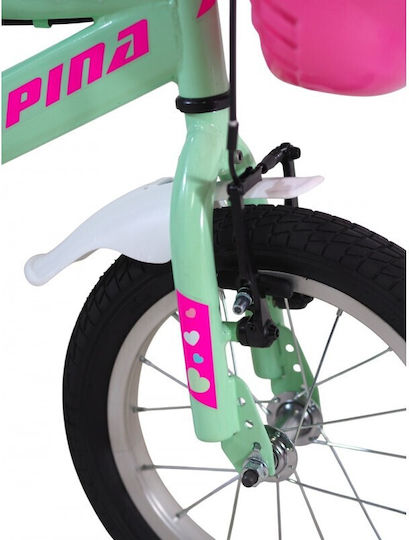 Alpina 16" Kids' City Bicycle with Aluminum Frame Turquoise
