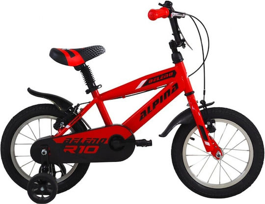 Alpina 14" Kids' City Bicycle with Aluminum Frame Red