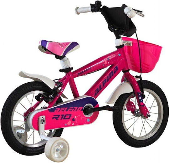 Alpina Bicicletă de Oraș pentru Copii 16" cu Cadru din Aluminiu Roz