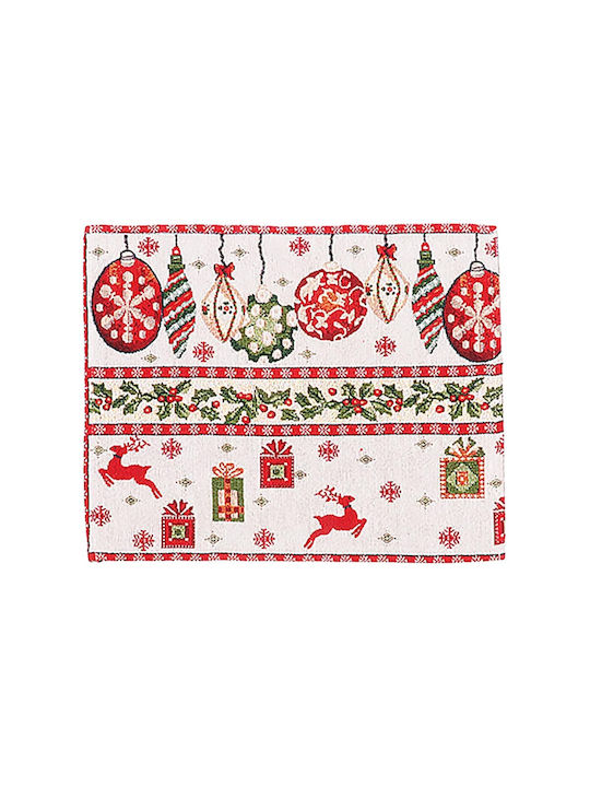Alista Home Servet Individual Roșu De Crăciun 43x34cm