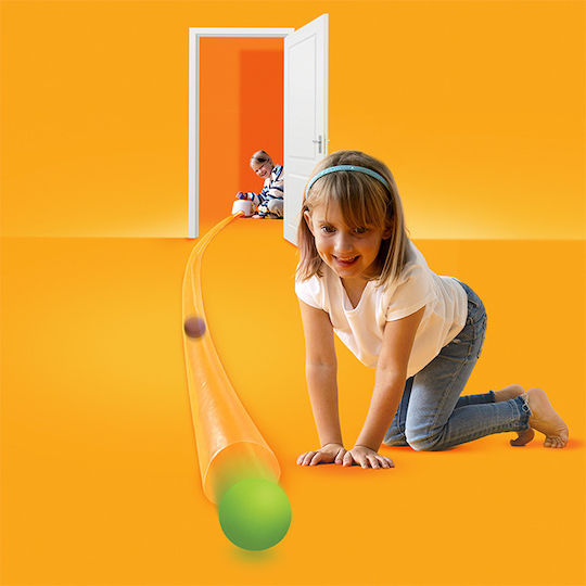 Fat Brain Toys Set De Extensie Pista Air Toobz Jucărie De Construcție