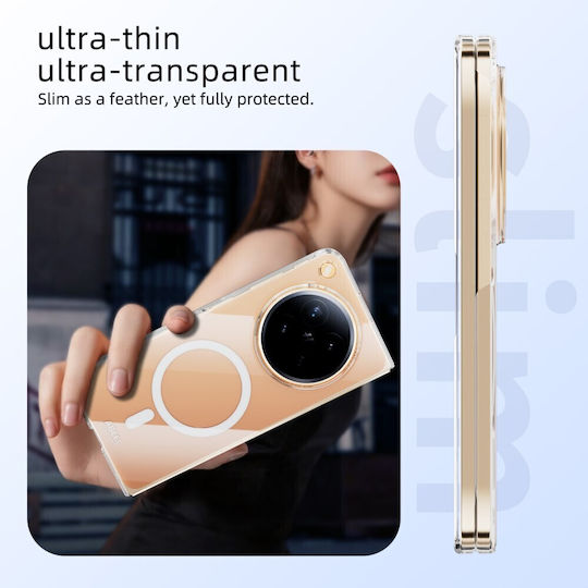 Abeel Plastic Transparent Back Cover Oppo Find N6 5g