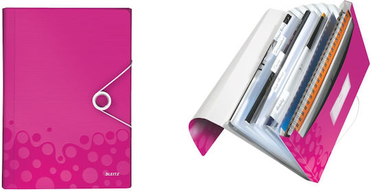 Leitz Projektordner Leitz Wow Pp Metallisch Rosa