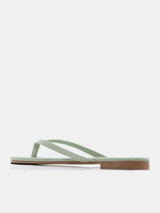 Damen Flache Sandalen Türkis