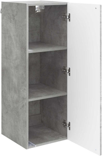 Wand-Küchenschrank Grau 33x34,5x90cm