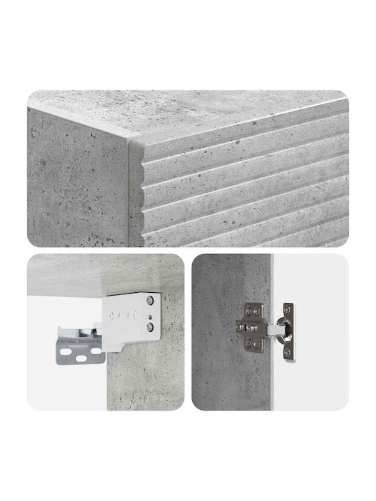 Grau 33x34,5x90cm
