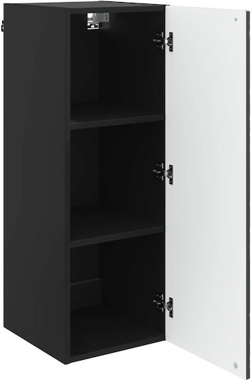 Кухненски Гарнитур Окачен Черен 33x34.5x90см