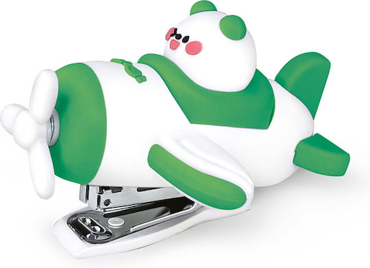 Crazy Airplanes Stapler 4 Colors 8 Pcs Display