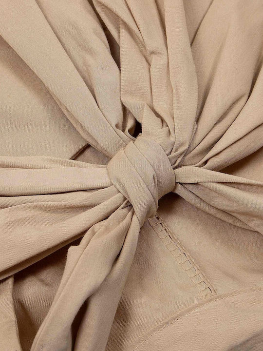 Damen Bluse Beige